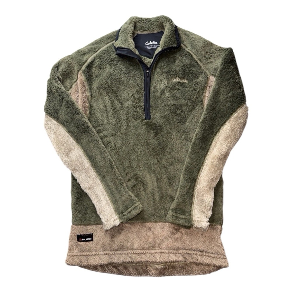 Cabela's Stand Hunter Polartec Base Layer Thermal Zone Sweatshirt Men's Sz MR